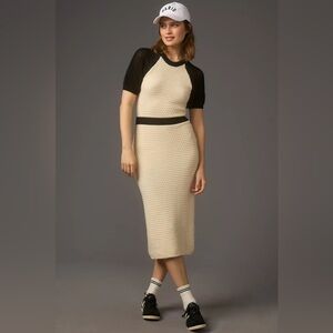 Daily Practice by Anthropologie Sweater Midi Dress size M NWT